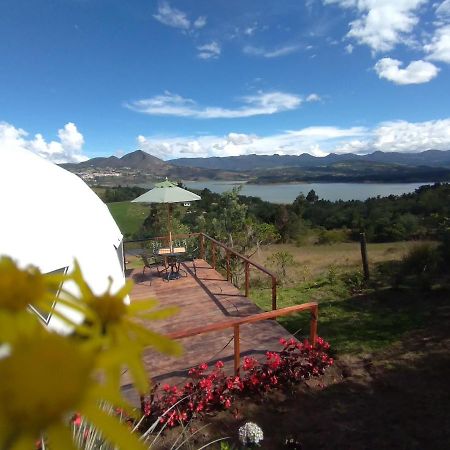 Glamping La Villa Guatavita Eksteriør billede