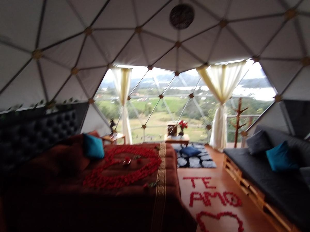 Glamping La Villa Guatavita Eksteriør billede