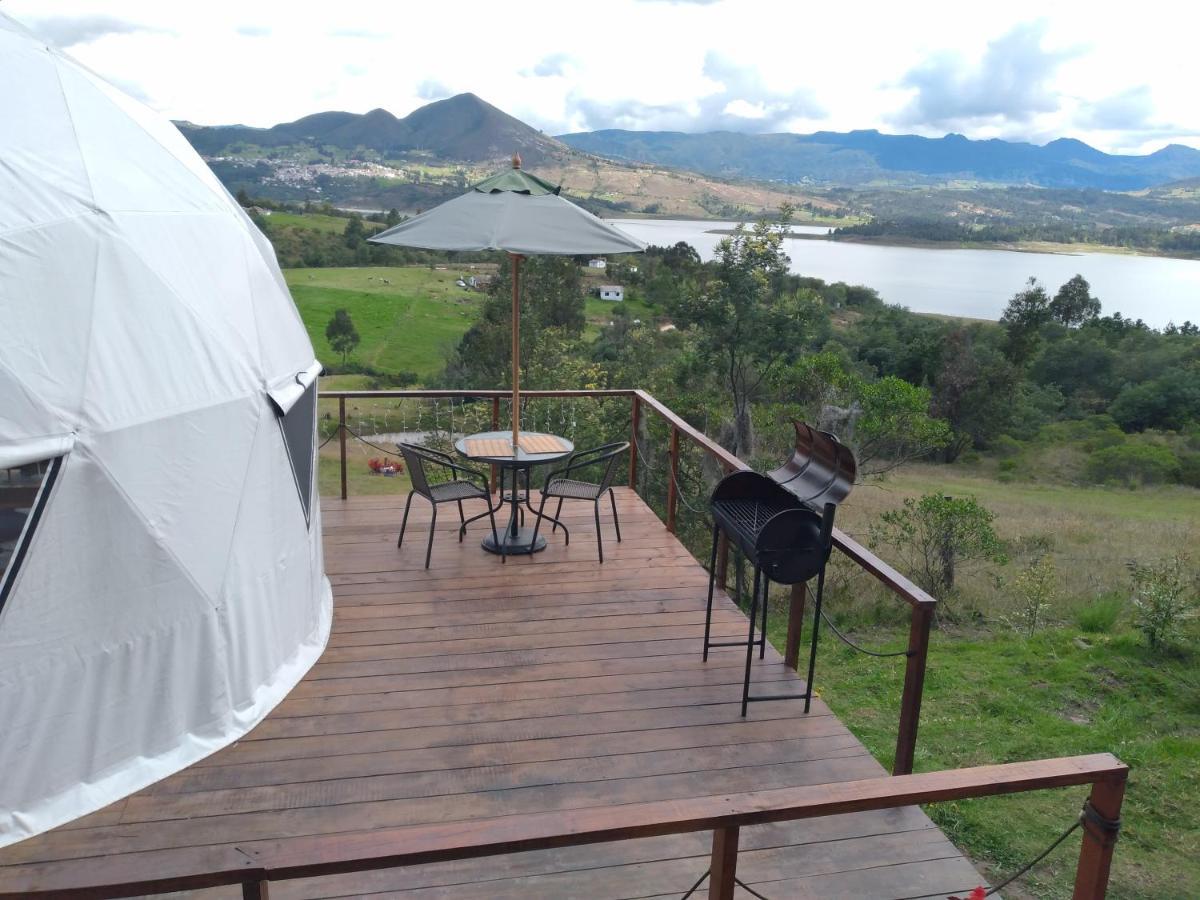 Glamping La Villa Guatavita Eksteriør billede