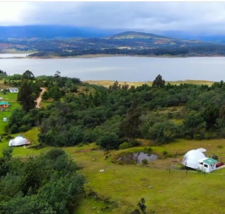 Glamping La Villa Guatavita Eksteriør billede