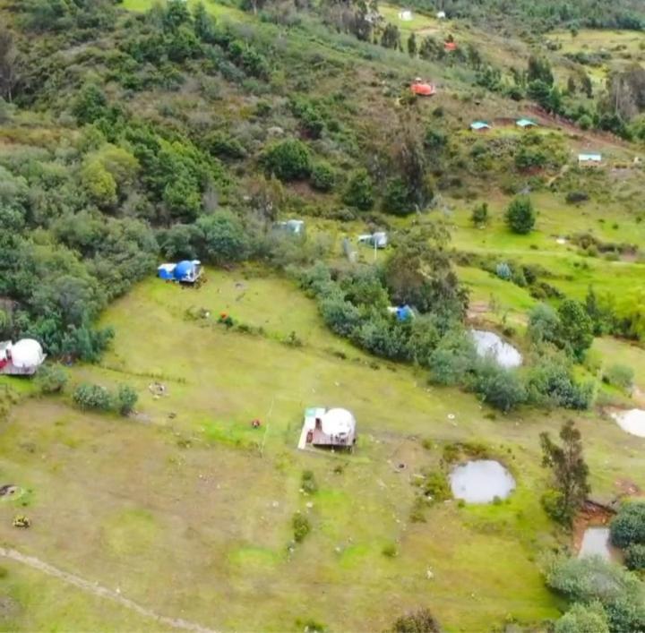 Glamping La Villa Guatavita Eksteriør billede