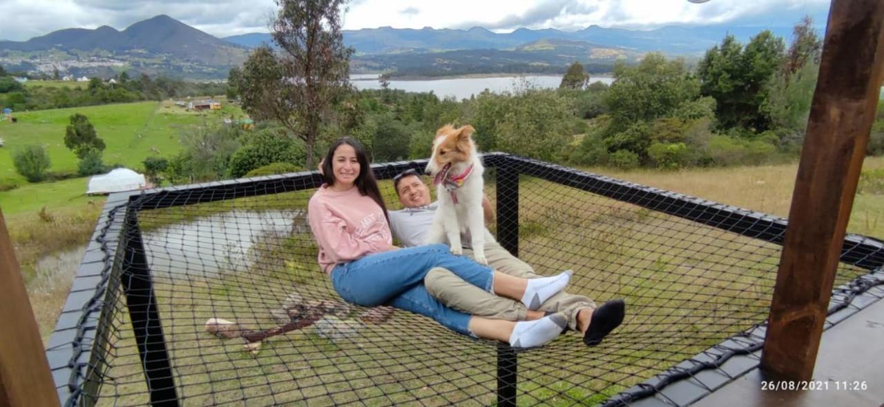 Glamping La Villa Guatavita Eksteriør billede