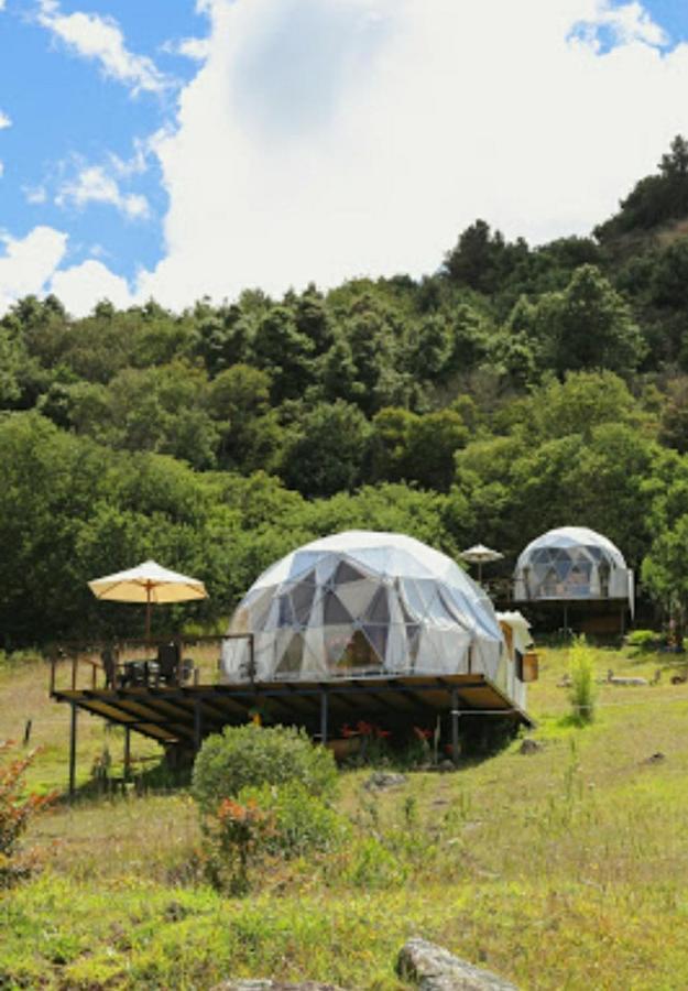 Glamping La Villa Guatavita Eksteriør billede