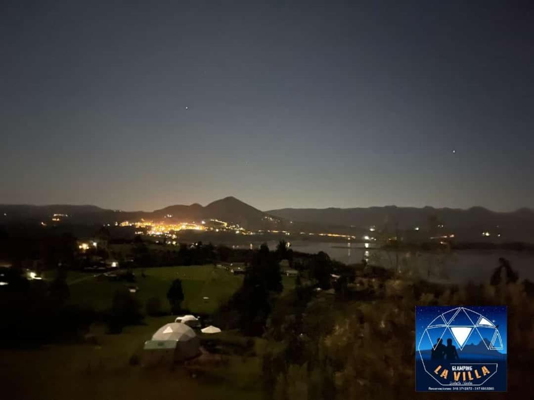 Glamping La Villa Guatavita Eksteriør billede