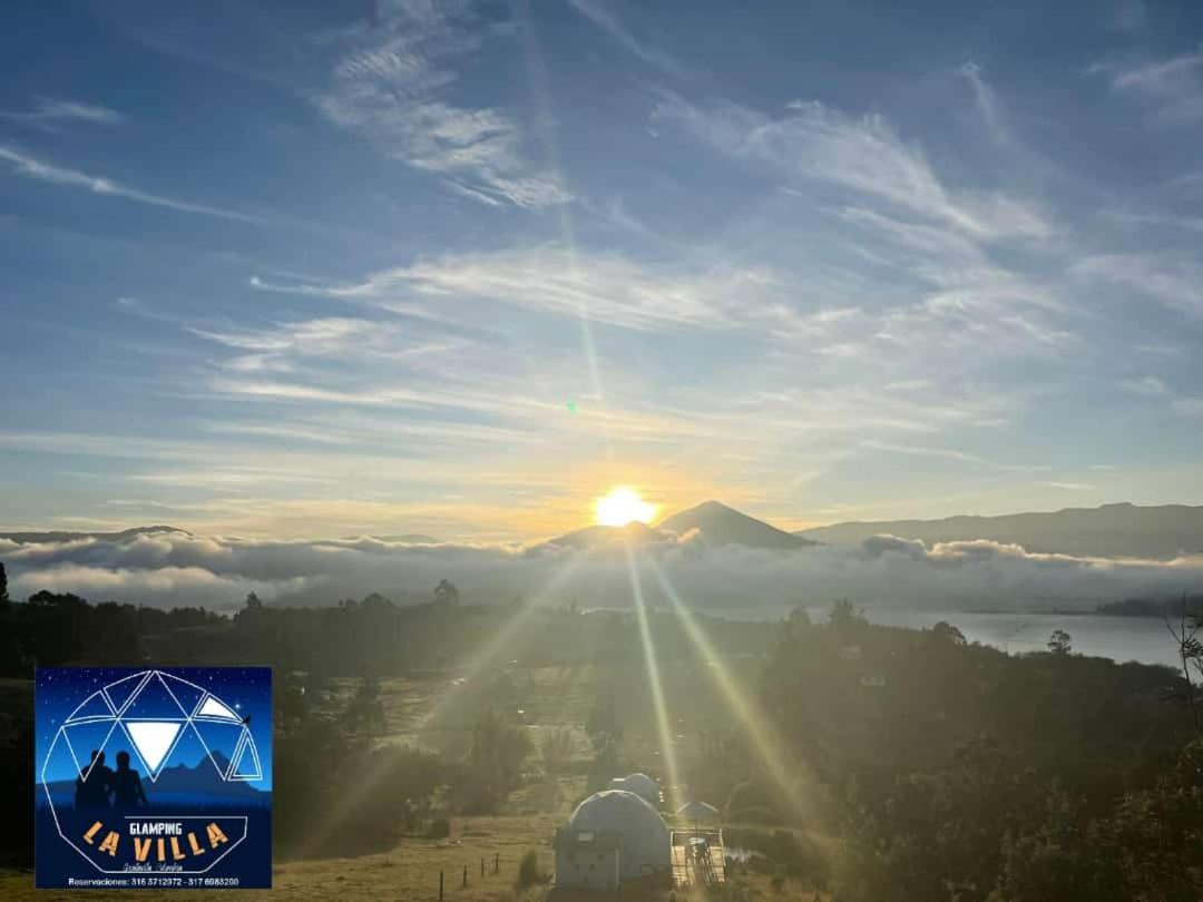 Glamping La Villa Guatavita Eksteriør billede