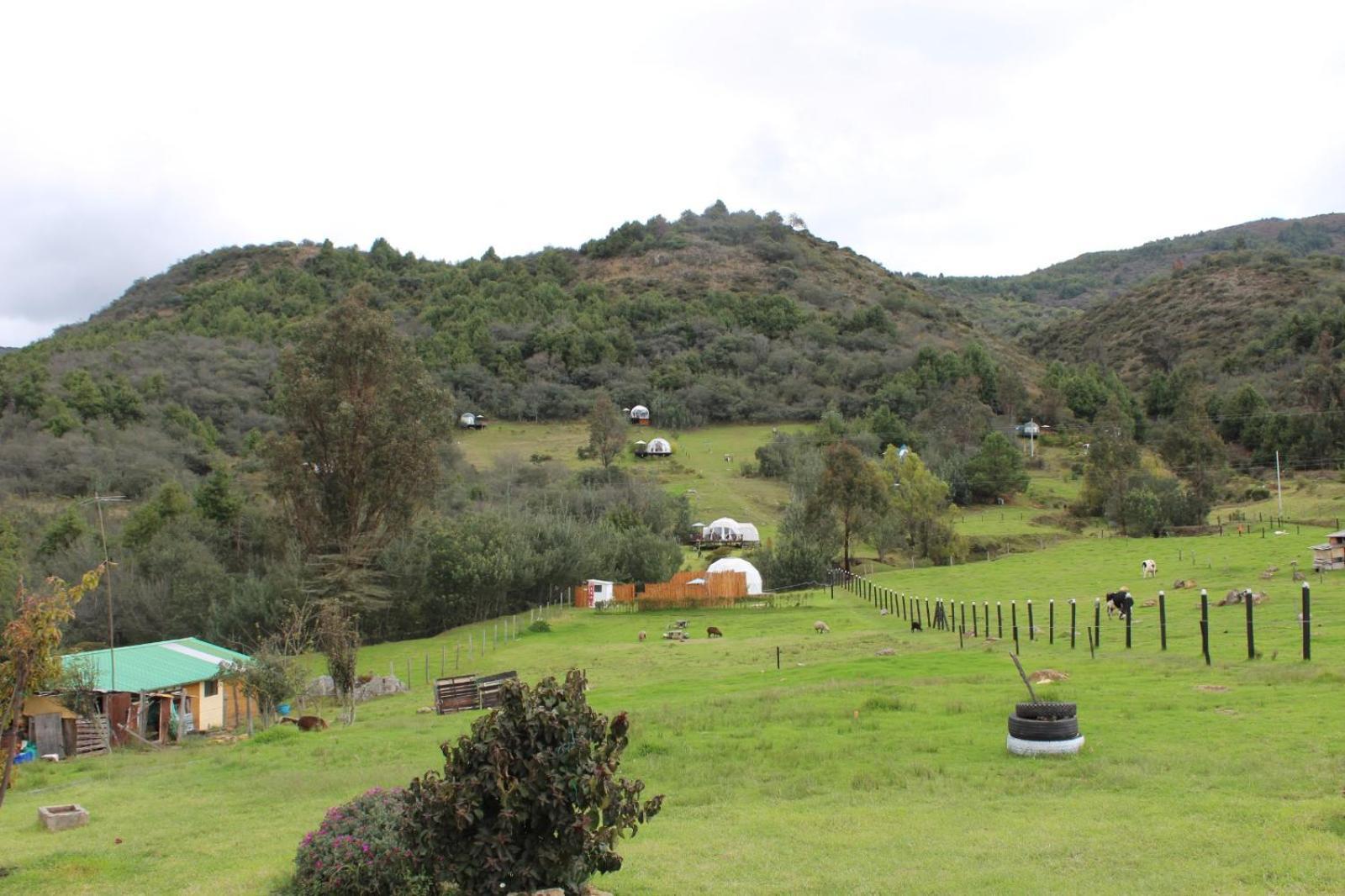 Glamping La Villa Guatavita Eksteriør billede