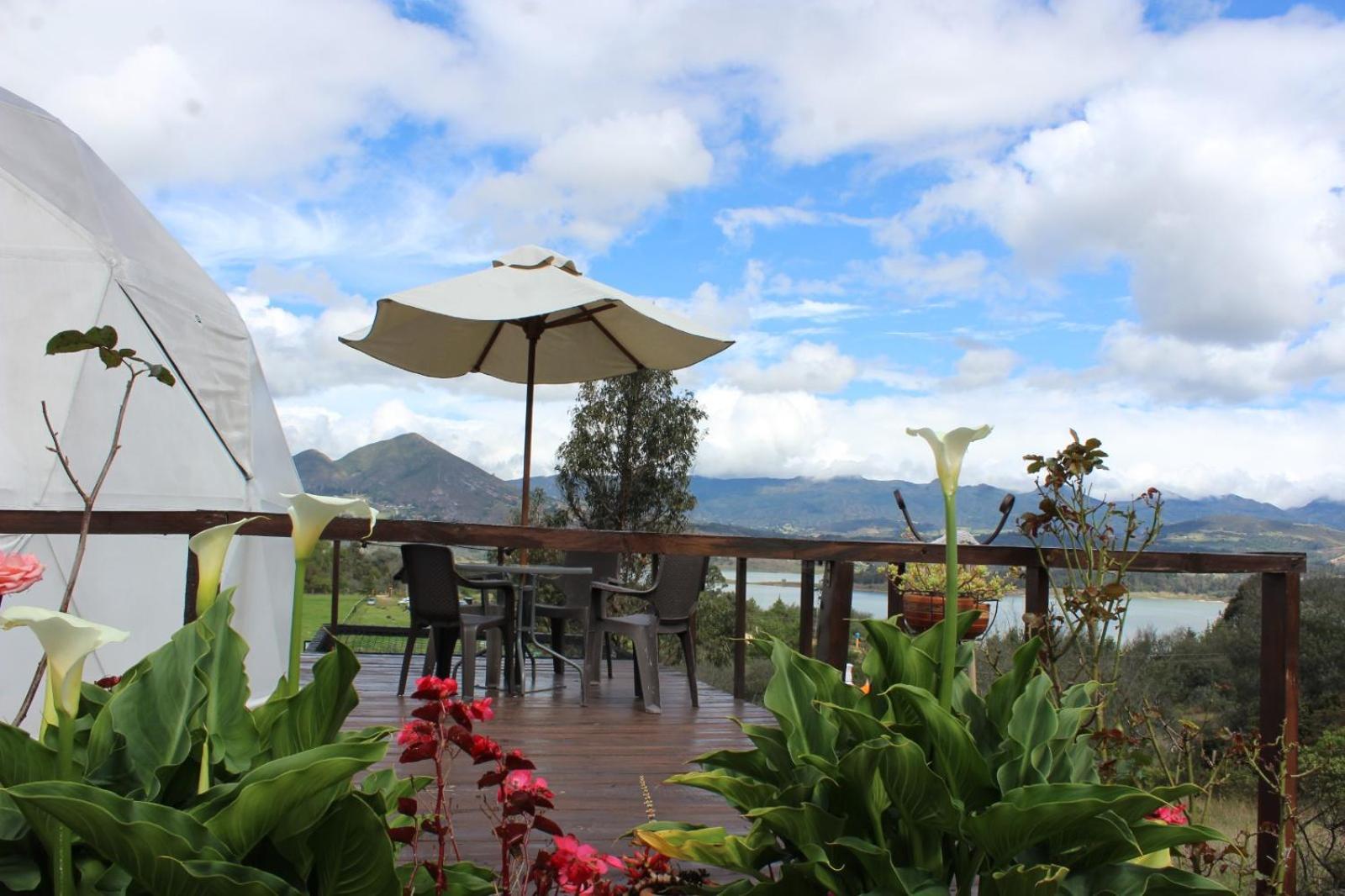 Glamping La Villa Guatavita Eksteriør billede
