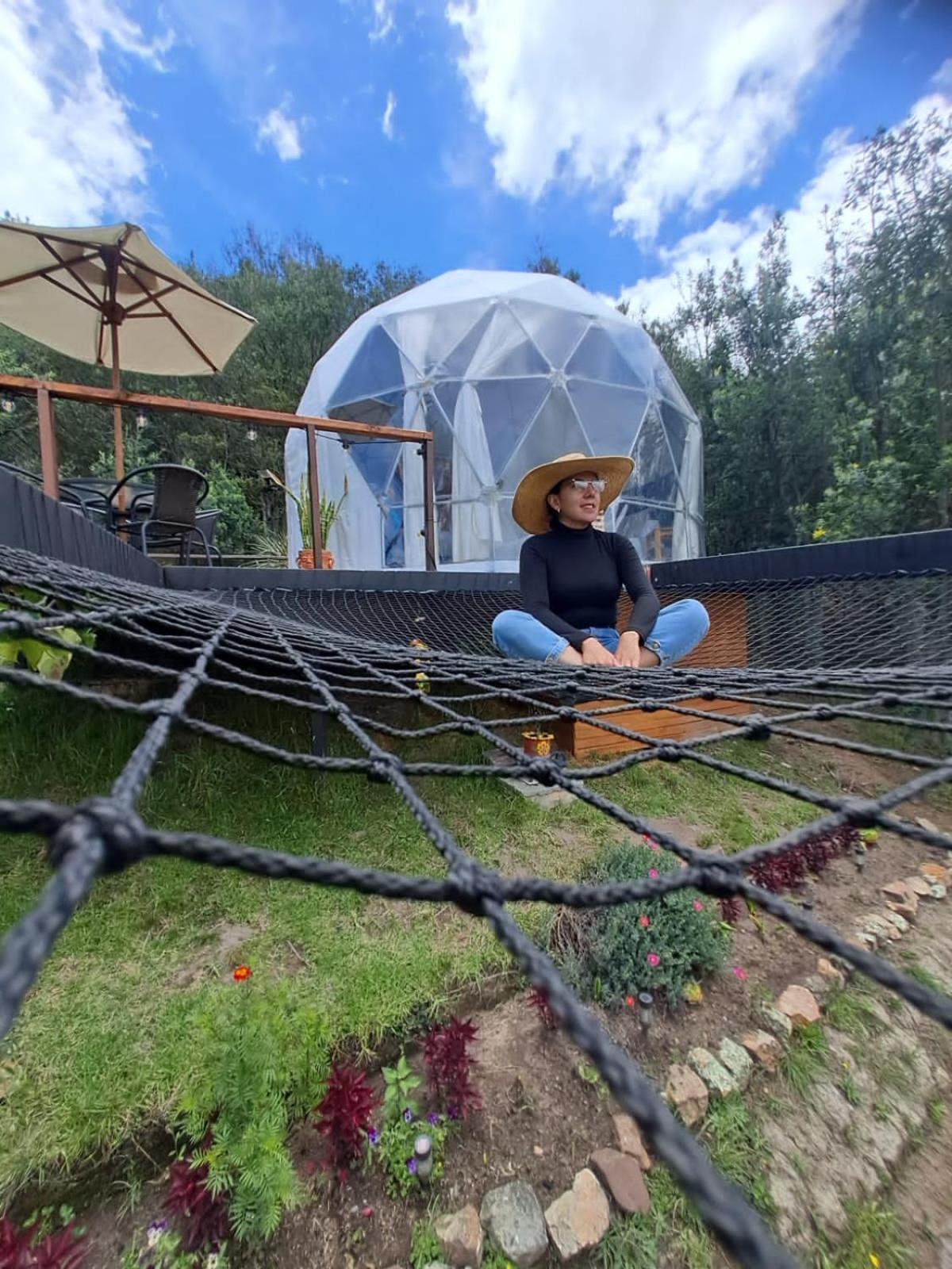 Glamping La Villa Guatavita Eksteriør billede